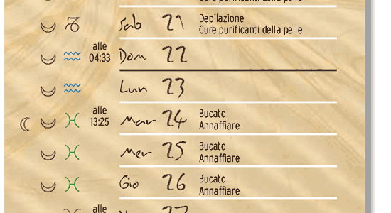 calendario lunare maggio 2011
