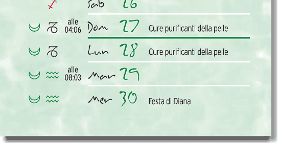 calendario lunare novembre 2011