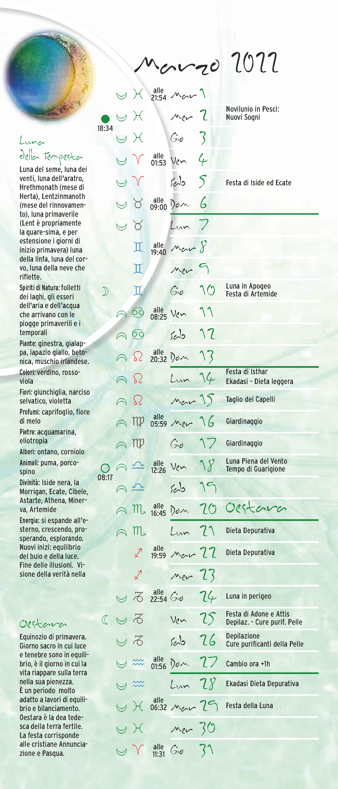 37+ Calendario Lunare Novembre planning settimanale buffetti