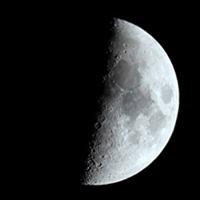 luna primo quarto